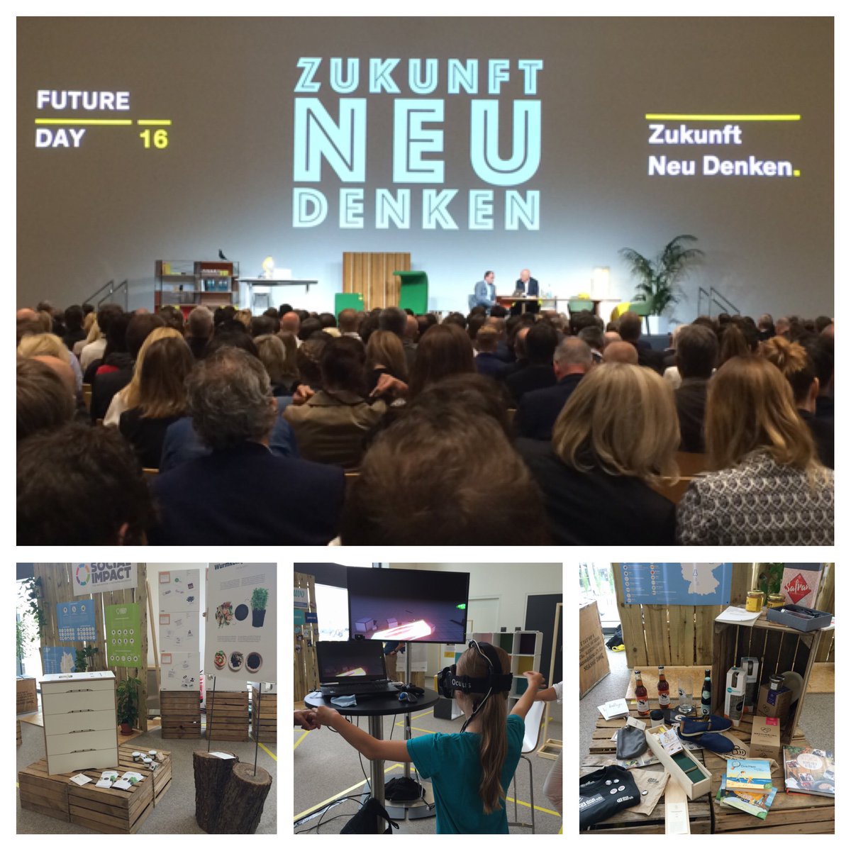 hubus_compost's tweet photo. #futureday16 zu #Disruptionen: Viele #Perspektiven auf die #Zukunft. Ganz gross: @GodoRoeben &amp; Wilhelm Schmid. https://t.co/fA7ypLNwe8