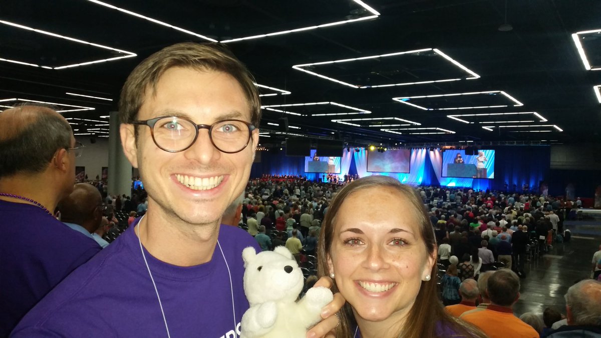 Go2UPSeminary's tweet photo. #UPSem alums joining Elmo at the opening worship of #GA2016 #PCUSA https://t.co/gR4LI2oy4K