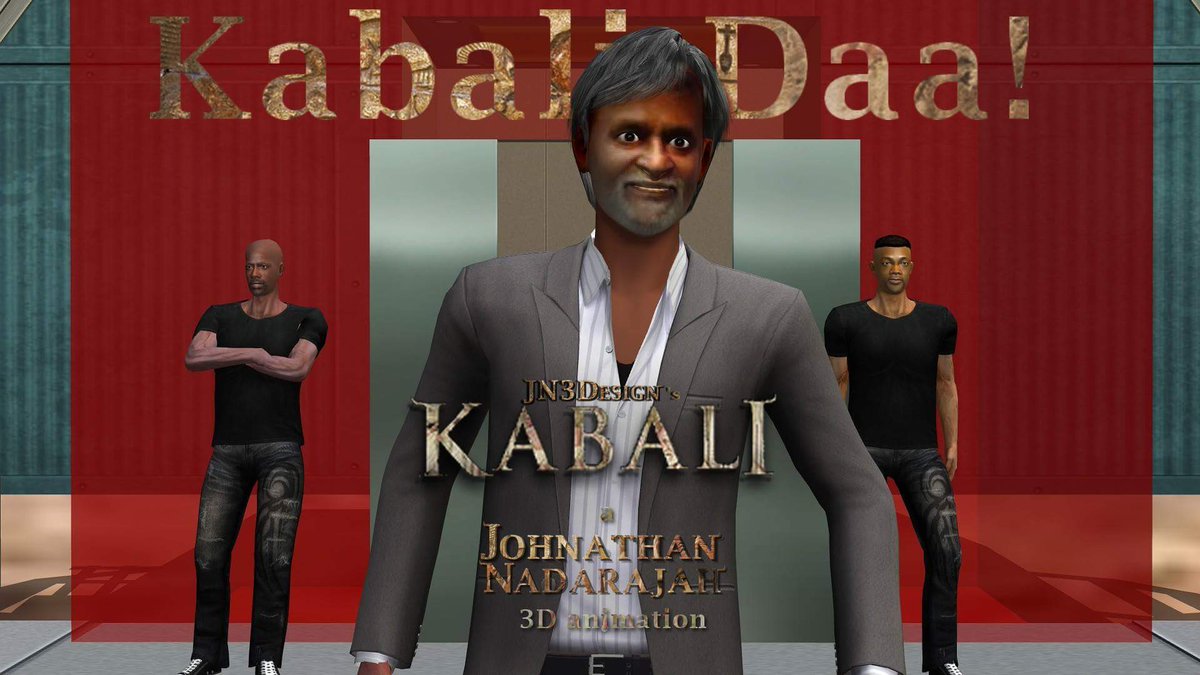 iamJN3Design's tweet photo. My #Kabali3d 🔜
@Rajni_FC @superstarrajini @thinkmusicindia @beemji @saidhanshika @ash_r_dhanush @soundaryaarajni https://t.co/1l2J84v8bD