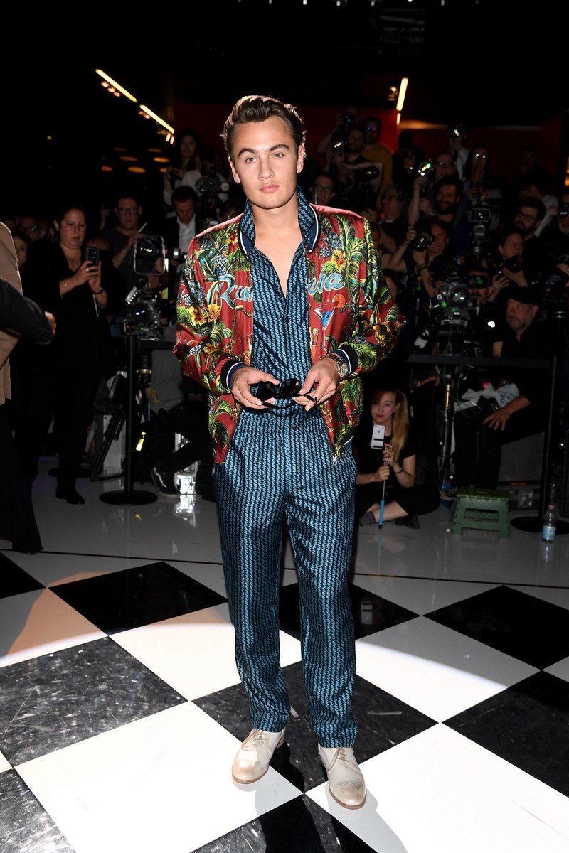 Brandon Thomas Lee attends the Dolce And Gabbana Men's Fashion Show ...