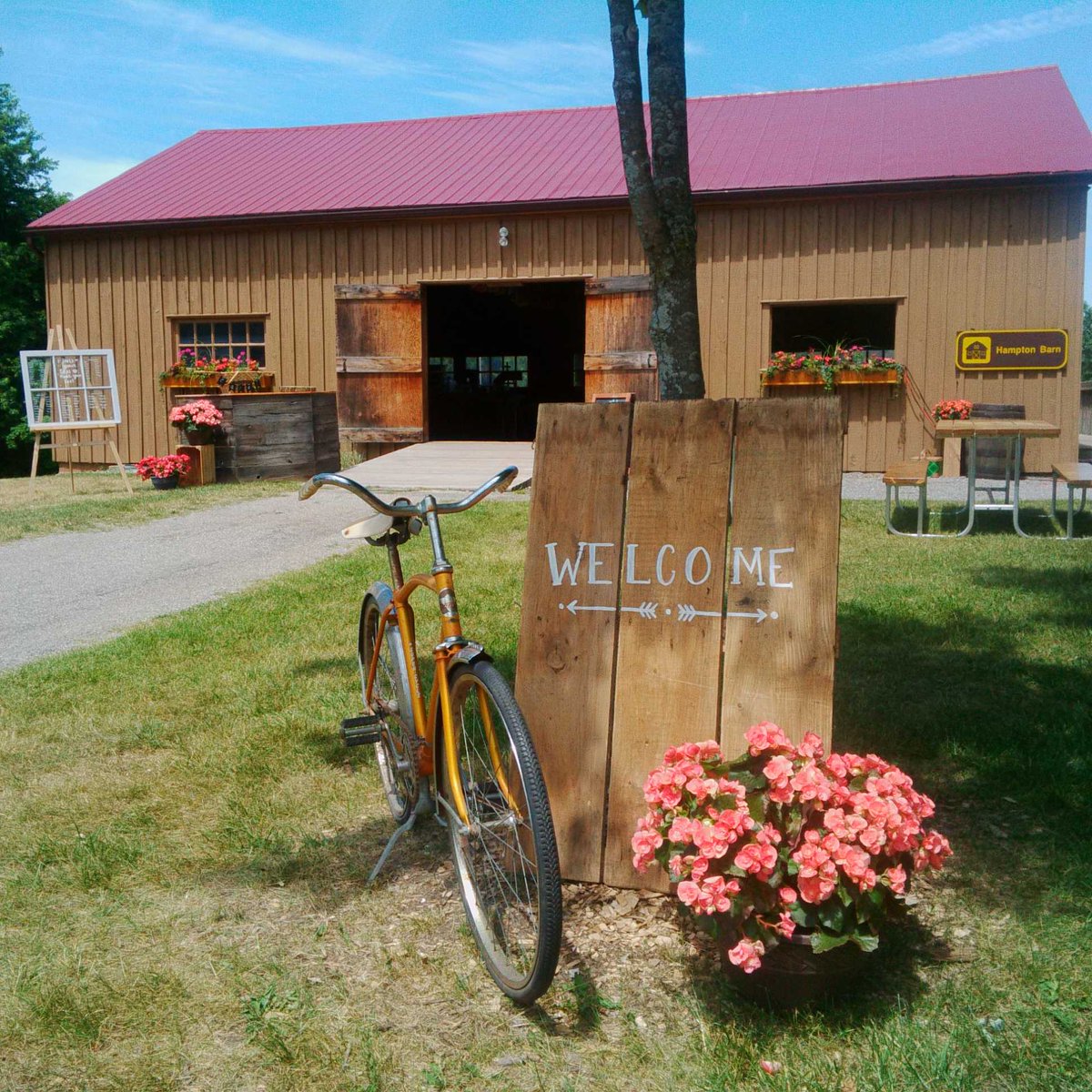 Belwoodlakepark On Twitter The Hampton Barn Is All Set Up And