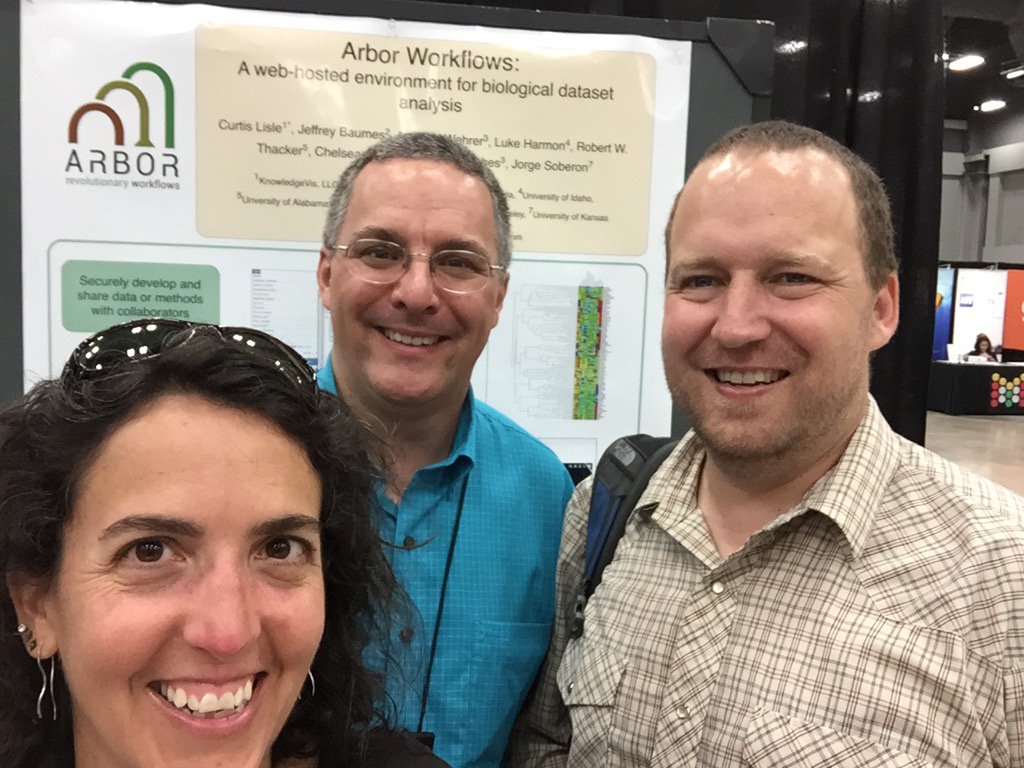 plantevomorph's tweet image. @ArborWorkflows #evol2016 #arborBooth we are HERE