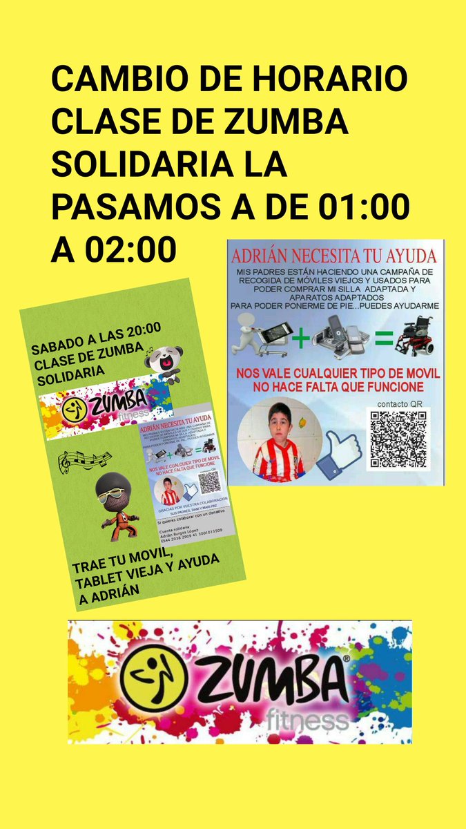 PionerosLos's tweet photo. #FDT2016 #fiestastorrejon2016 #ClaseZumbaSolidaria #AyudaAdrian @FiestasTorrejon @MiracorredorTv @AytoTorrejon https://t.co/AQEHVbmosI