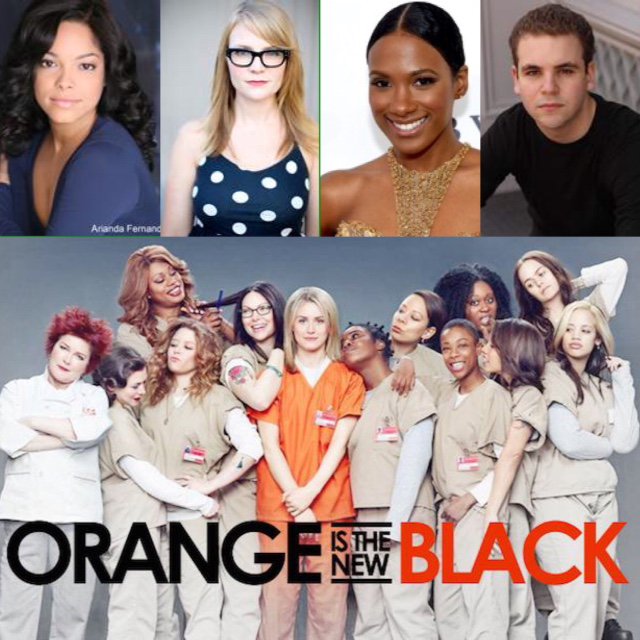 CESDTalent's tweet photo. Ready 4 @OITNB Season4 NOW on @netflix With #CESDTalent @emilytarver @VICKYJEUDY @AlanAisenberg &amp; #AdriandaFernandez https://t.co/TXwPRdeqVY