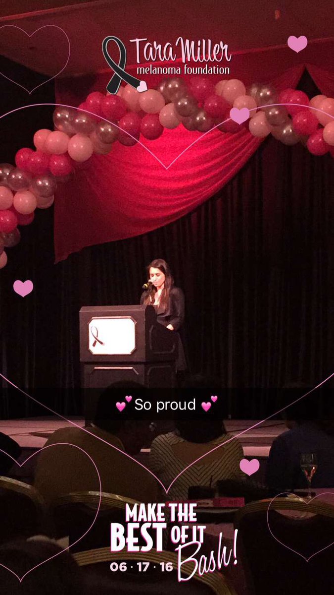 eje0218's tweet photo. Great night celebrating Tara and raising funds to #fightmelanoma with the #taramillerfoundation @LaurenM1127  💕💕💕💕 https://t.co/qDA19ao6Zq
