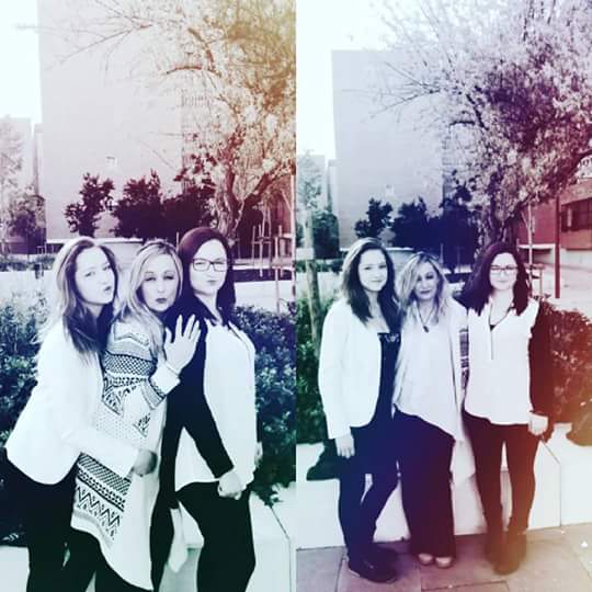 arnazherasm's tweet photo. @Desi7990 @PonceItziar día de chicas
#Díasquetedanlavida 
#Amordefamilia
#Poderdetres todo ed posible con vosotras💜💜 https://t.co/U96gmHanQS