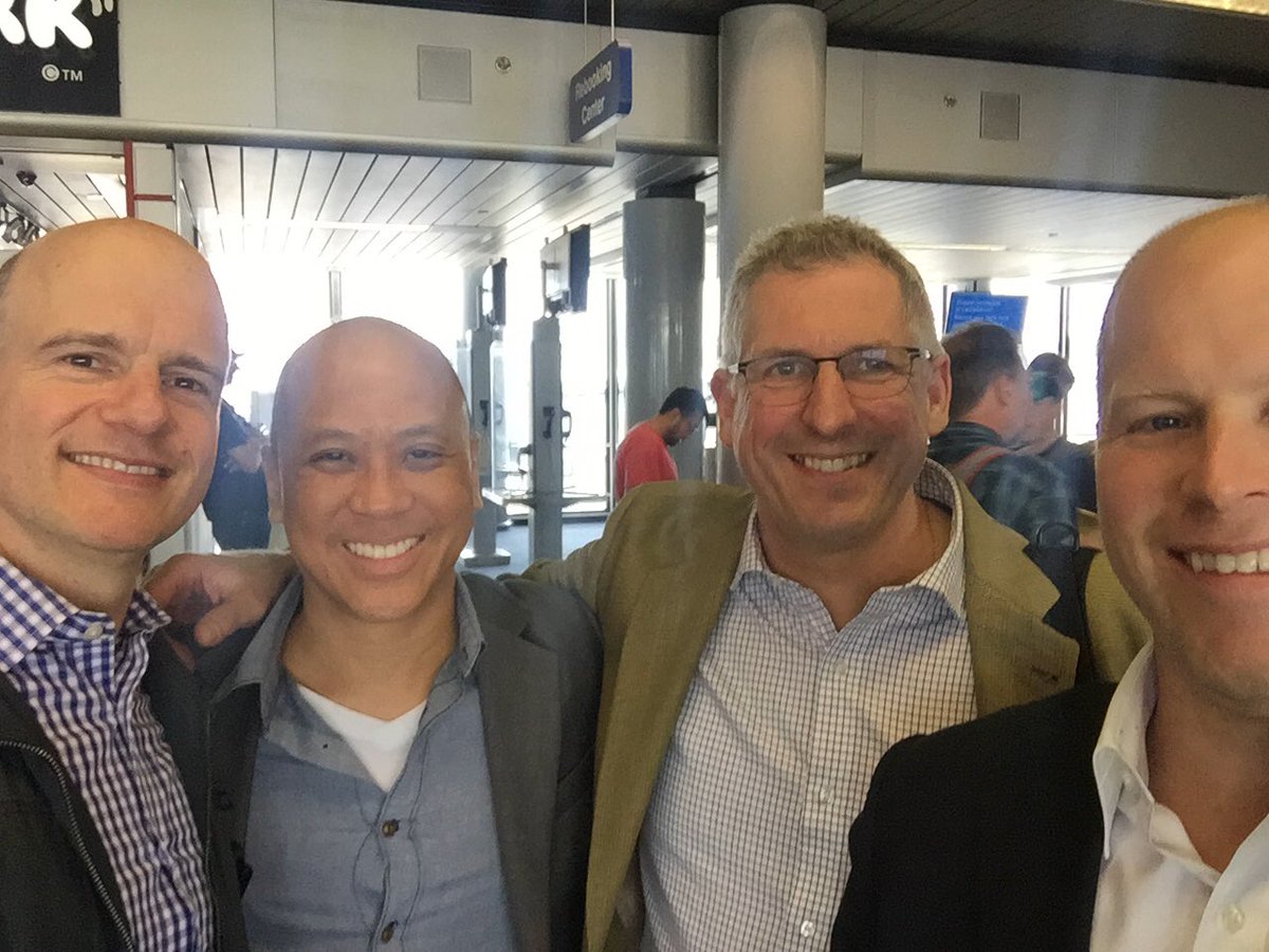 Creighton Don, Mark Reisman (<a href="/MReisman09/">Mreisman</a>) &amp; Jamie McCabe (@J_M_McCabe) &amp; Burkhard Mackensen returning from #TVT16