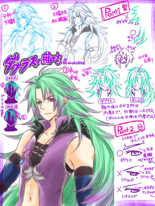 白猫絵師が担当キャラの描き方を教えるのtwitterイラスト検索結果