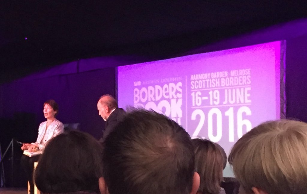 JoanneCaldwell1's tweet photo. Saturday night @BordersBookFest with #notquitenice #CeliaImrie https://t.co/ltriITgZBO