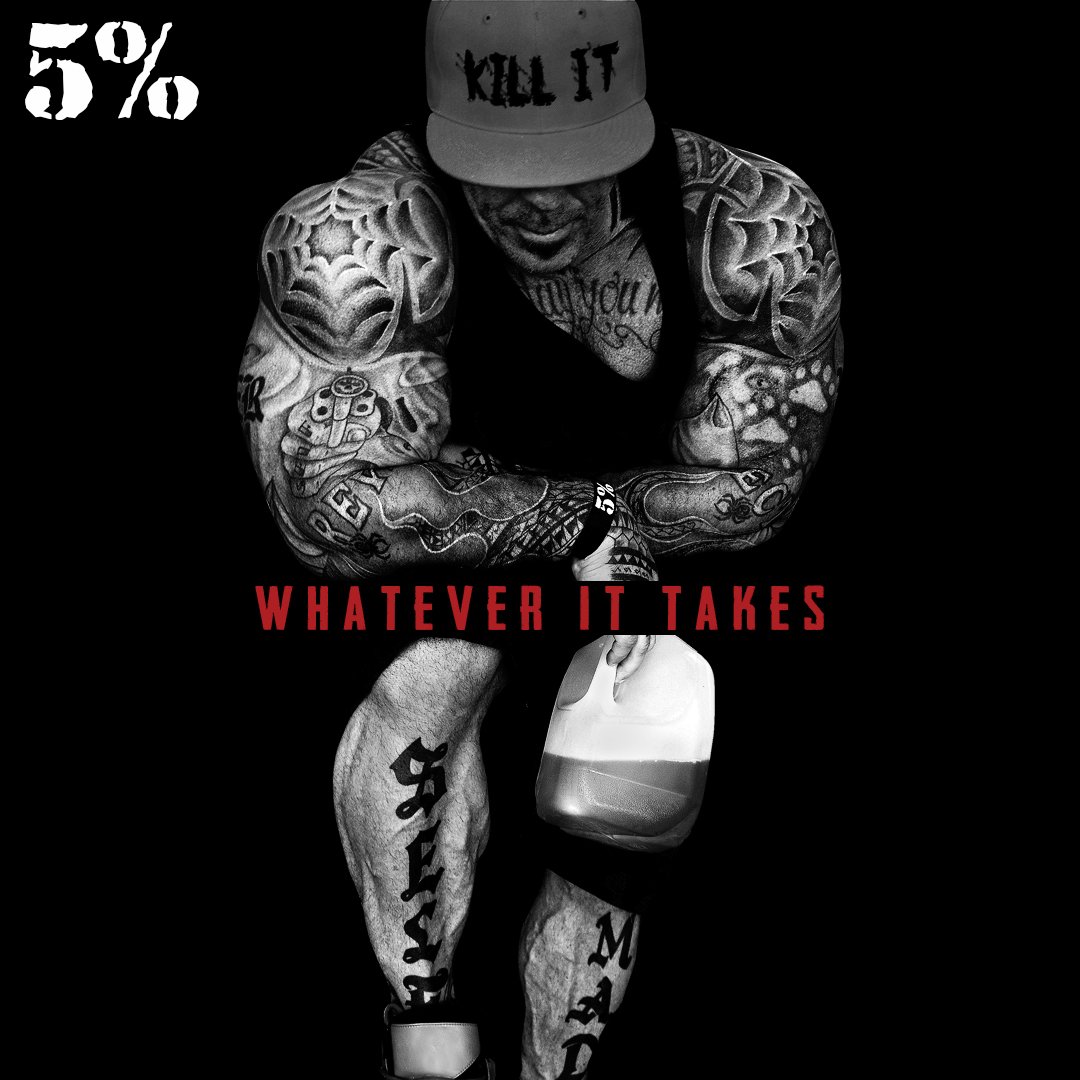 5PercentNutri's tweet photo. You can accomplish your goals and fulfill your dreams. You have to be willing to do WHATEVER IT TAKES. #5percenter https://t.co/oYafkfFM5R