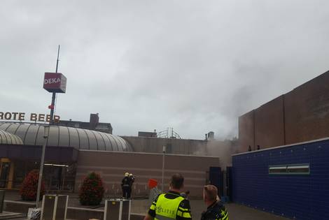 Brand bij winkelcentrum Grote Beer in Hoorn dlvr.it/LbWK8k