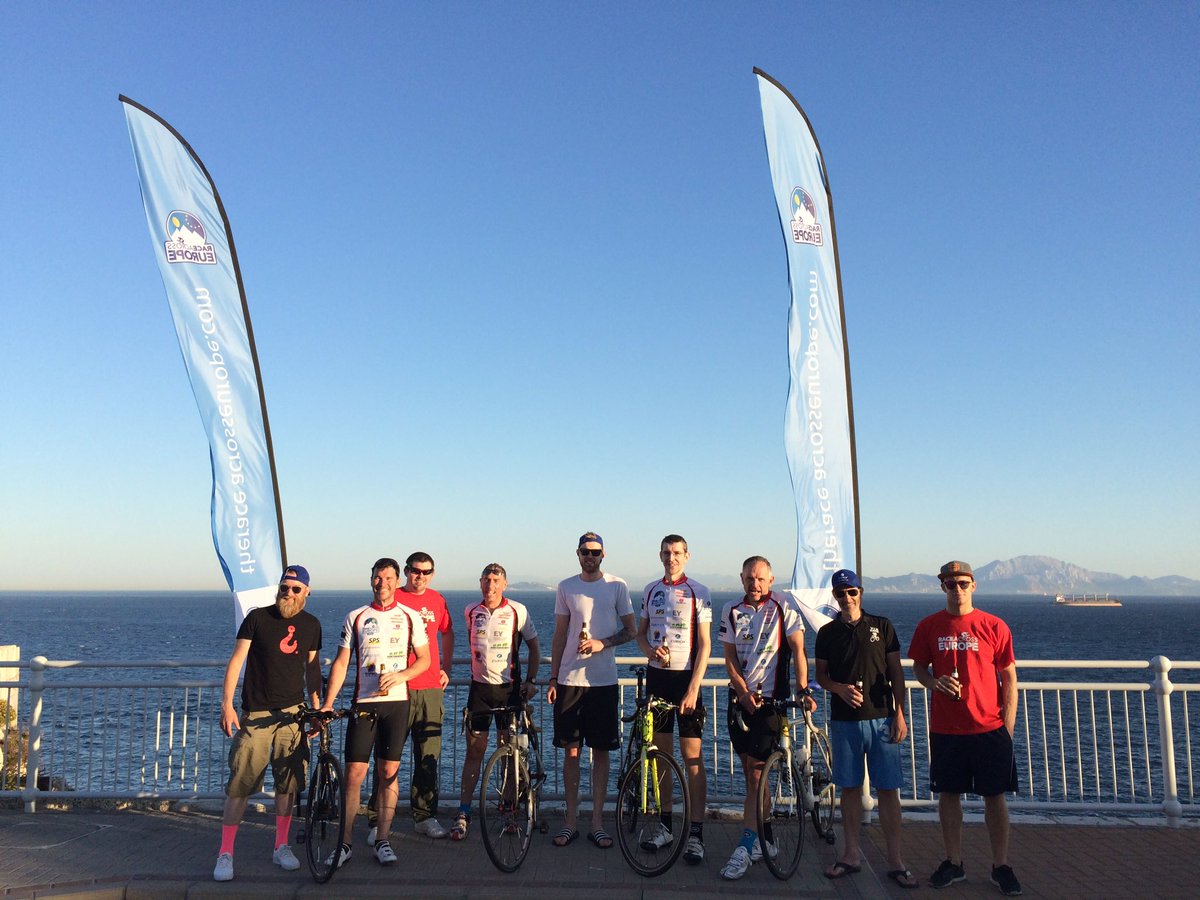 ultracycleurope's tweet photo. @RAE4ZCT have crossed a continent with Africa in background @ViaRomaSportive @ZCTrust @visit_gibraltar https://t.co/IYIyfVhPAR