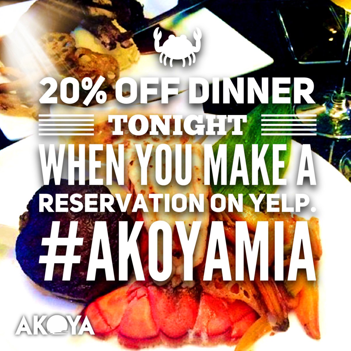 20% OFF DINNER TONIGHT! #Miami #miamifood #yelpmiami #brickell #foodies #food #dinner #downtownmiami #sushiday