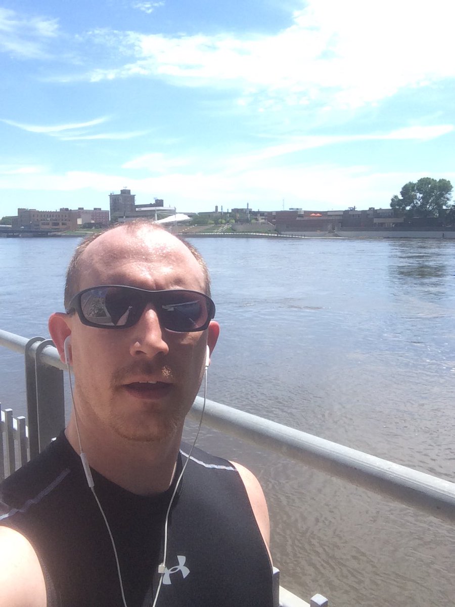 SAWarrior13's tweet photo. First run/workout of the summer. #20lbstogo https://t.co/Vq8dSX3OoJ