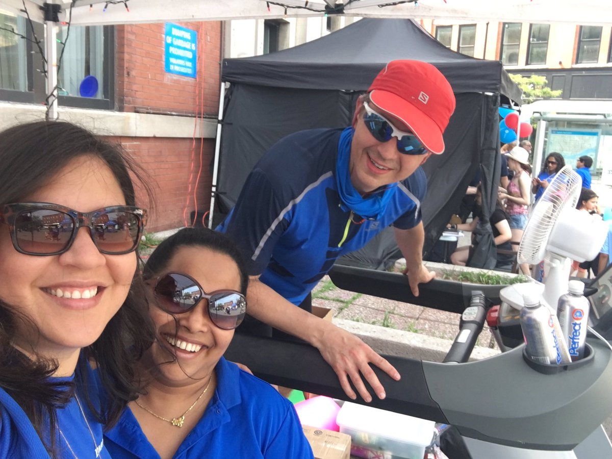 Supporting Joe Mauko 24 treadmill run #survivor raising #awareness #fundraising #summersoltice #BMO <a href="/JunctionSummer/">JunctionSummer</a>
