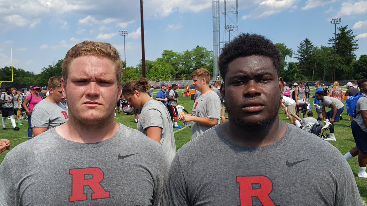 Two top offensive men from the Rutgers camp, Patrick DAVIS and Marc-david Bienville Aime. Very impressive