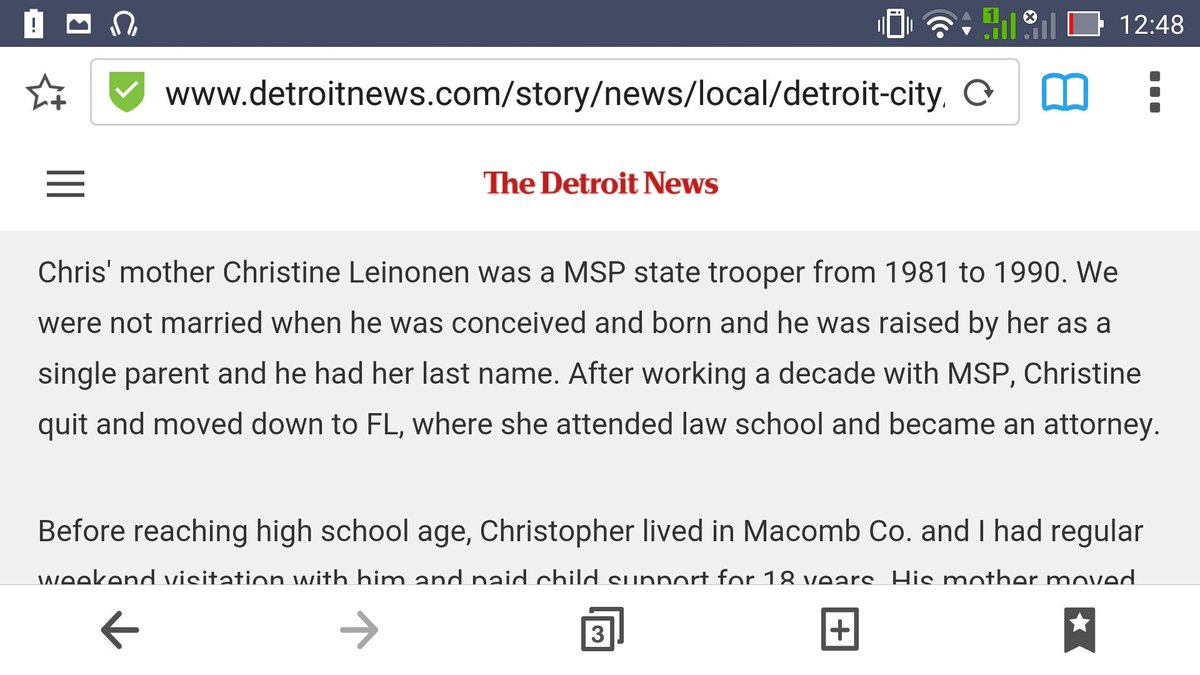 Christine Leionen was Michigan State Trooper for 9 years detroitnews.com/story/news/loc… #Orlando #OrlandoShooting