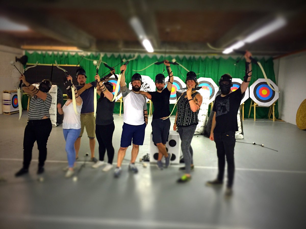 LongbowEvents's tweet image. Great Archery Tag session today! #archerytag #archery #arrows #battle #EURO2016 #combatarchery #notwatchingfooty