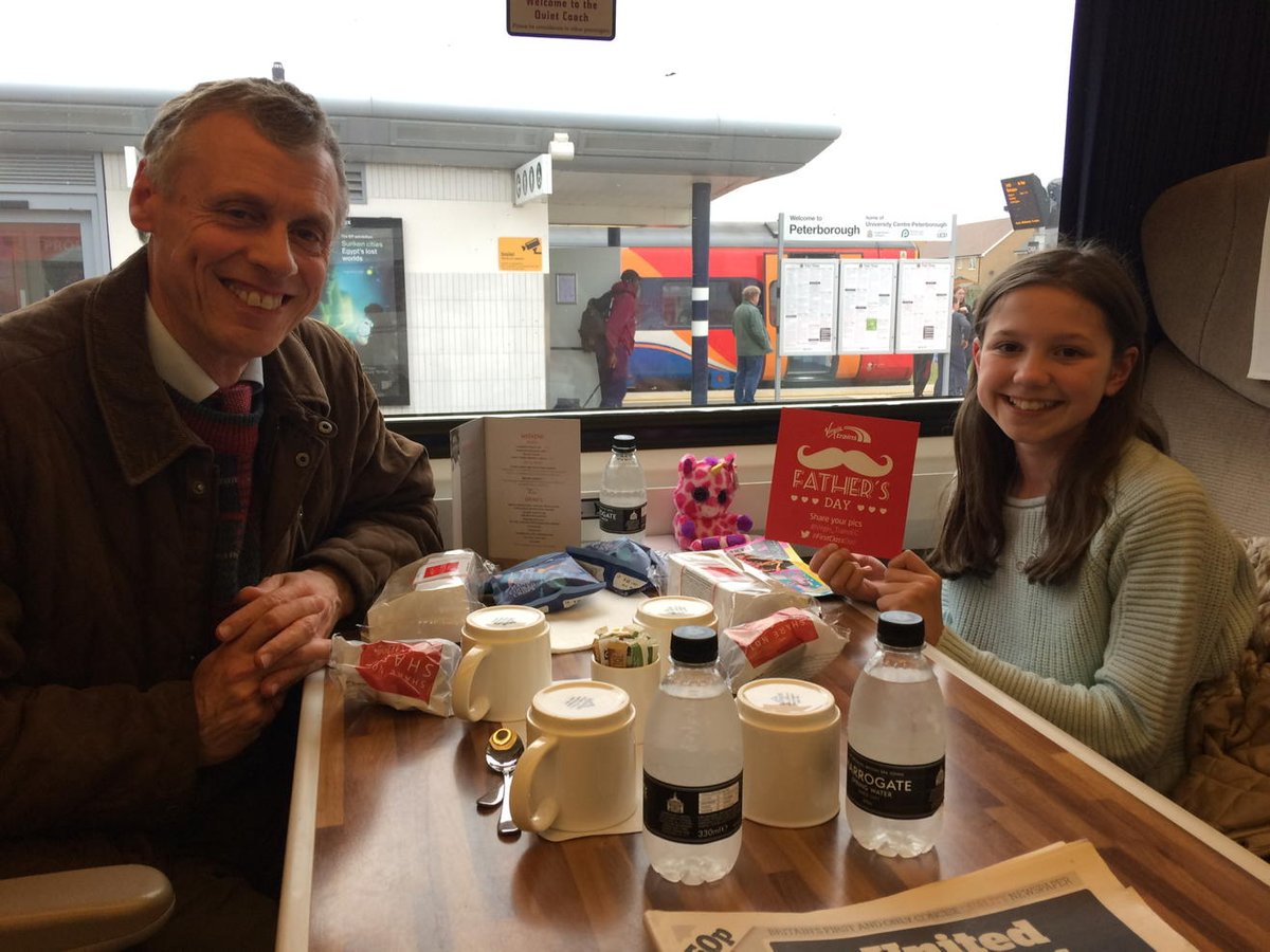 liz101211's tweet photo. @Virgin_TrainsEC nothing like quality dad and daughter time #FirstClassDad https://t.co/ST2wcUiCOk