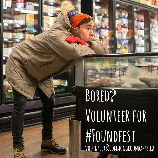 New friends, great perks, all the fun! Join <a href="/CommonGroundArt/">Common Ground Arts</a>'s #FoundFest volunteer team! goo.gl/forms/26RtucEl…