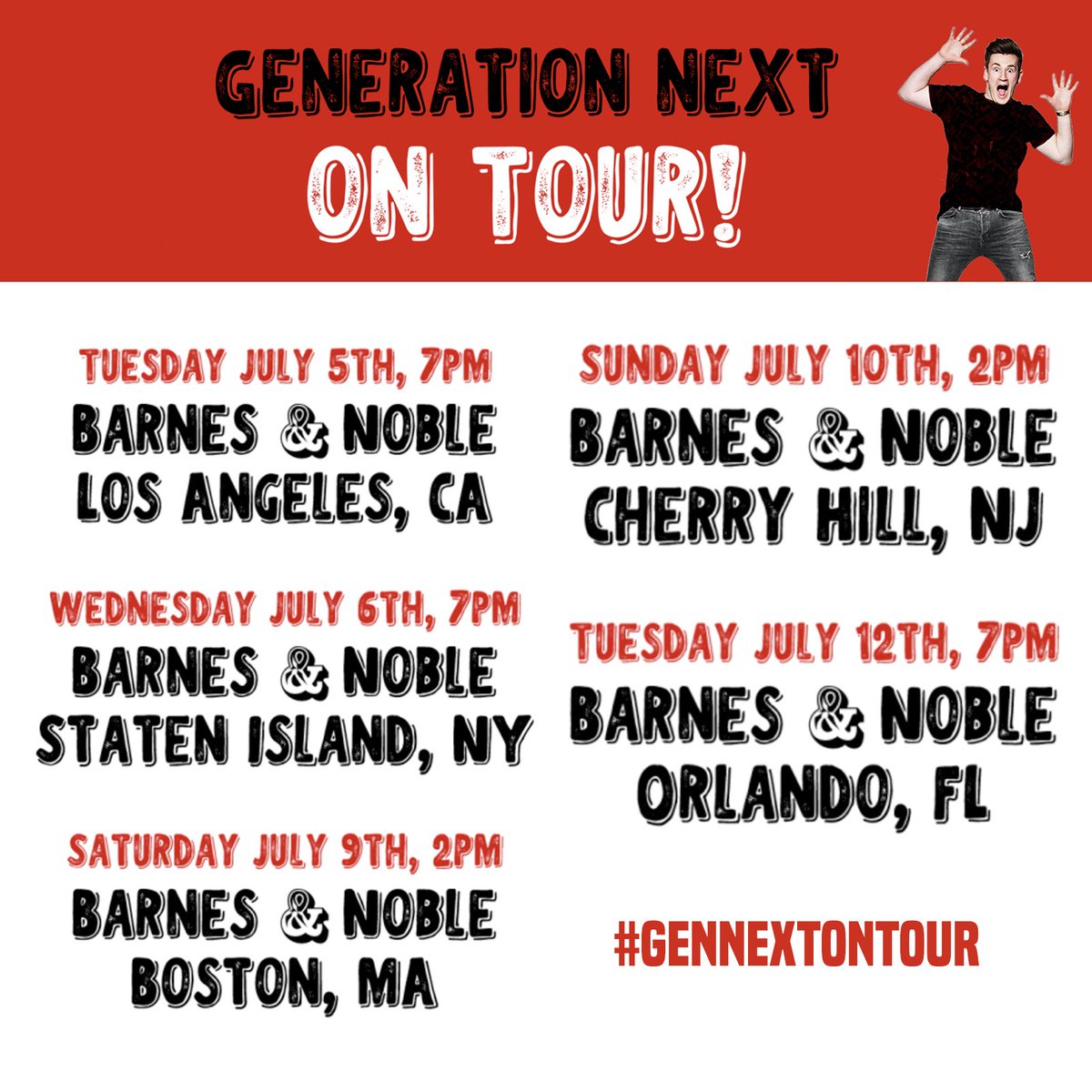 OliWhiteTV's tweet photo. Im going on a US tour and here are the dates, come meet me!! :) https://t.co/TP29n0ga78