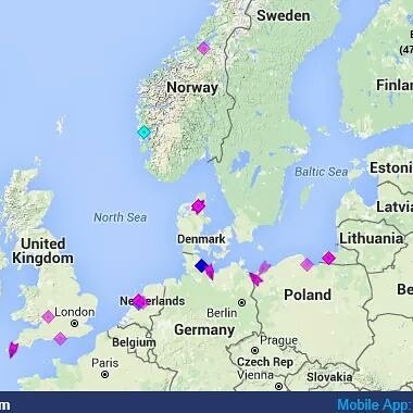 De 19 Tall Ships maken zich komende week op voor de reis naar #DelfSail! Schepen volgen? -> delfsail.nl
