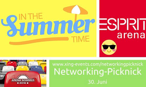 zehmisch's tweet photo. @xing_dus #networkingpicknick 30. Juni #ESPRITarena, nette Menschen, DJ @DennisSchaller, https://t.co/FMGxkvFfc7 https://t.co/0YFb3Rjktu