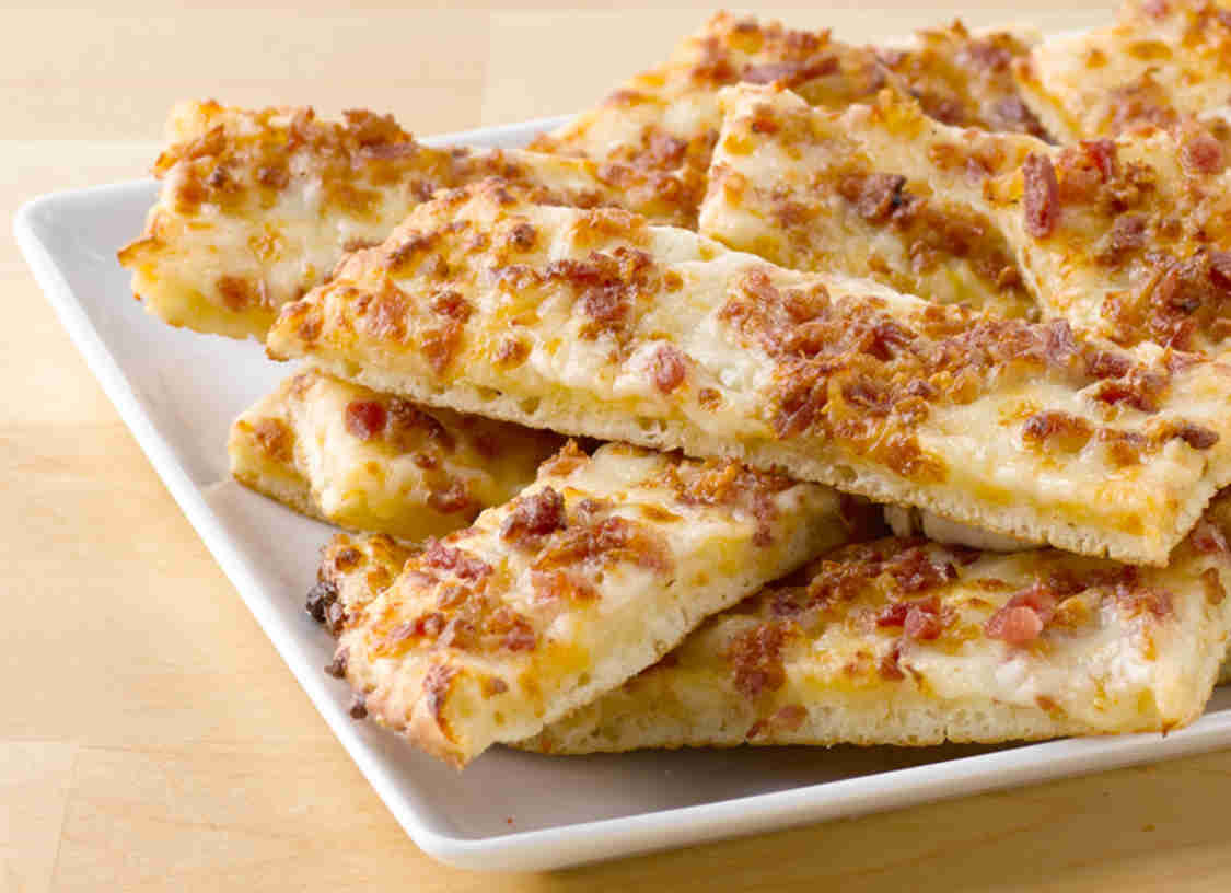 When #bacon and #cheese collide, we get Bacon #Cheesesticks. You know you want some!  #PapaJohns