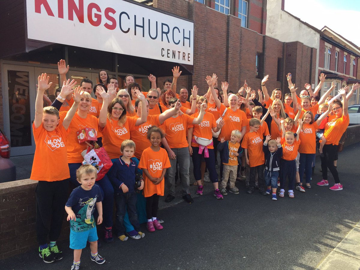 WELL DONE to all Kings campuses for serving so well today! 300+ people mobilised to bless our community! #lovedoes