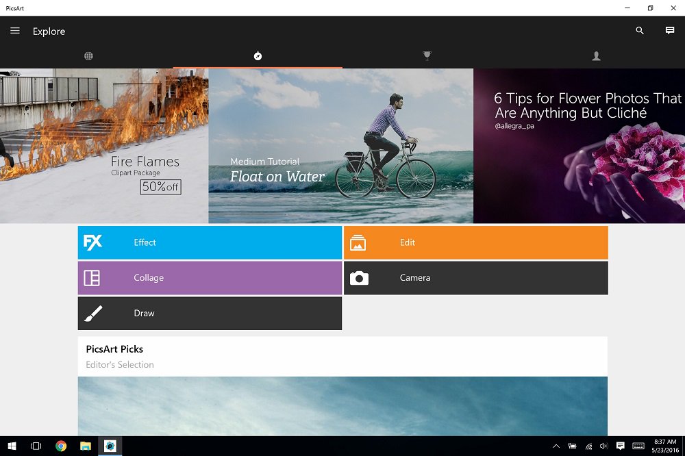 Movilis's tweet photo. Descarga la nueva aplicación de PicsArt para Windows 10 https://t.co/TaeT5JH9lc https://t.co/XBy4ecQoTy