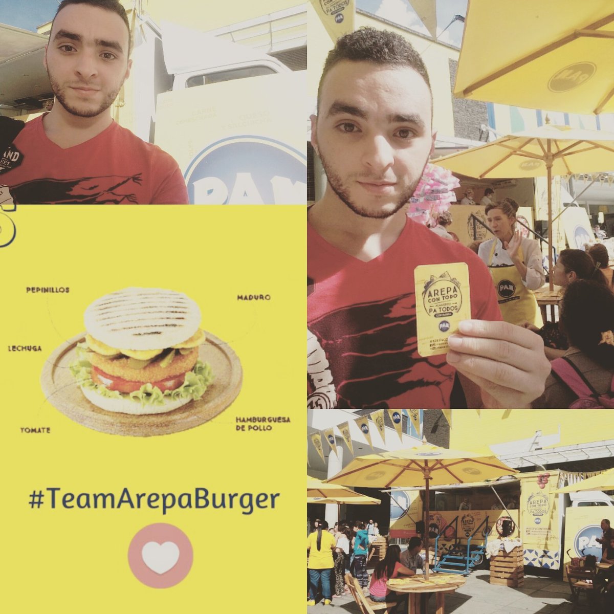 milomenesesco's tweet photo. Vengan y unanse a mi #Teamarepaburger en el cc puerta del norte #arepacontodo https://t.co/0xQKnWWBAH