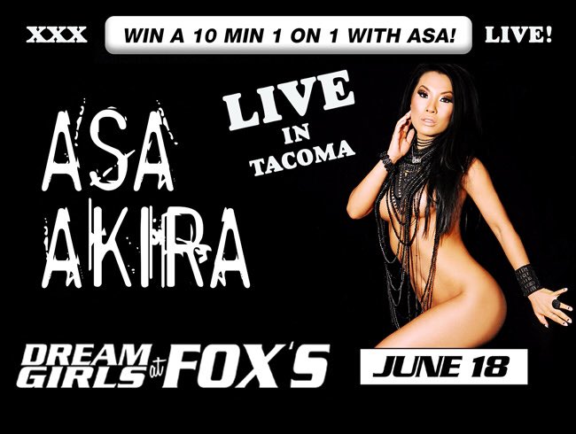 Tacoma!! Tonight ONLY I'm dancing at @DreamGirlsFoxs, shows at 10pm & midnight! Come say hi! https://t