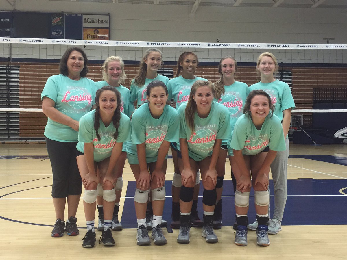 laceyangello13's tweet photo. Lansing V-Squad takes Washburn Camp once again! πππ #2PEAT #LLSpike πΎ https://t.co/DLBAvgSfHS