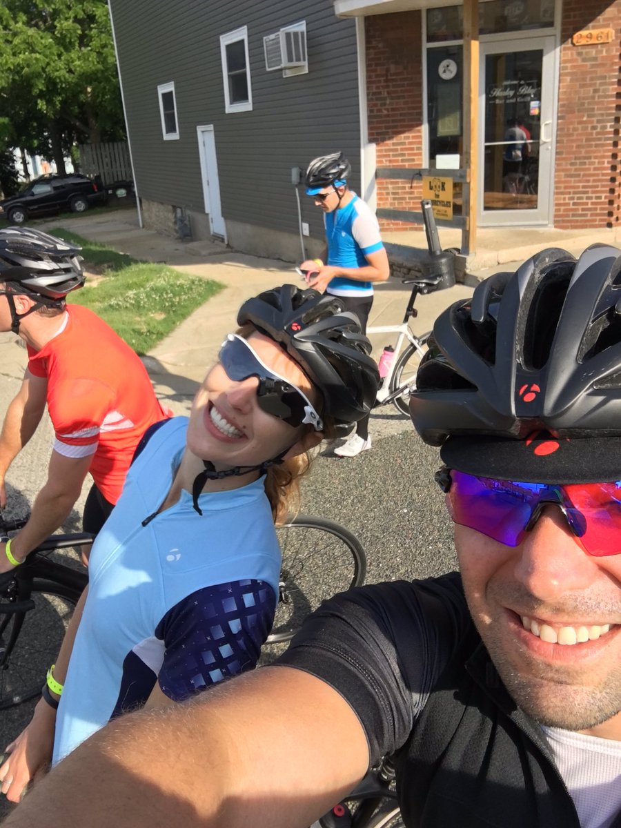 Great day for bikes! #horriblyhillyhundred