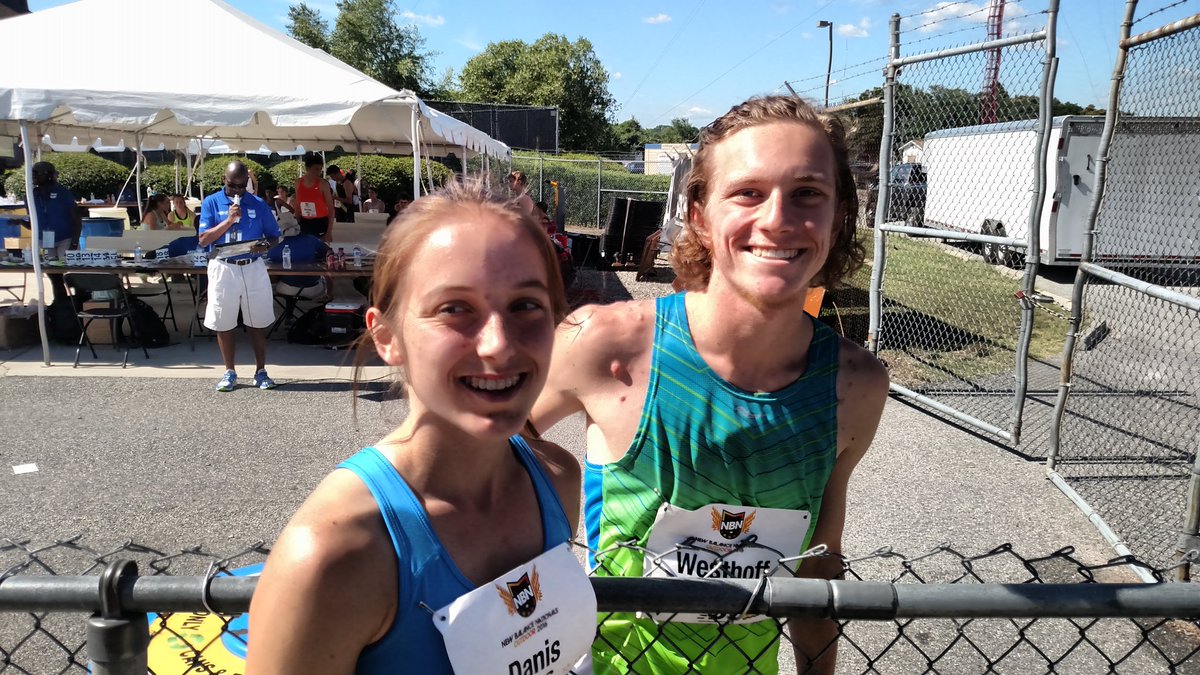 Kendall West off and Elisabeth Danis!!! Good luck!!