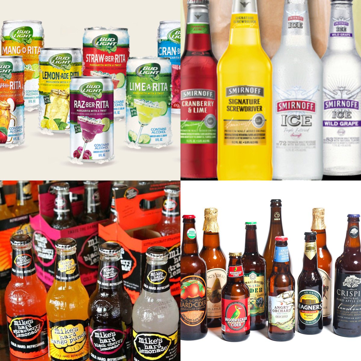 hard choices on twitter bud rita s smirnoff mikes hard lemonade