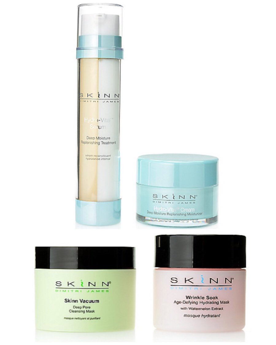 J9_streya's tweet photo. What I just ordered from @skinncosmetics @evinelive couldn't pass those deals 🤗love the Age-Defying hydrating mask❤️ https://t.co/jFg0x9ztCq