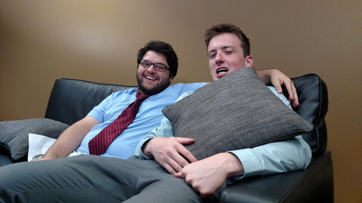 esc_films's tweet photo. @Jo_Bowser and @Will_horn having a heart to heart https://t.co/syWnEWlltZ
