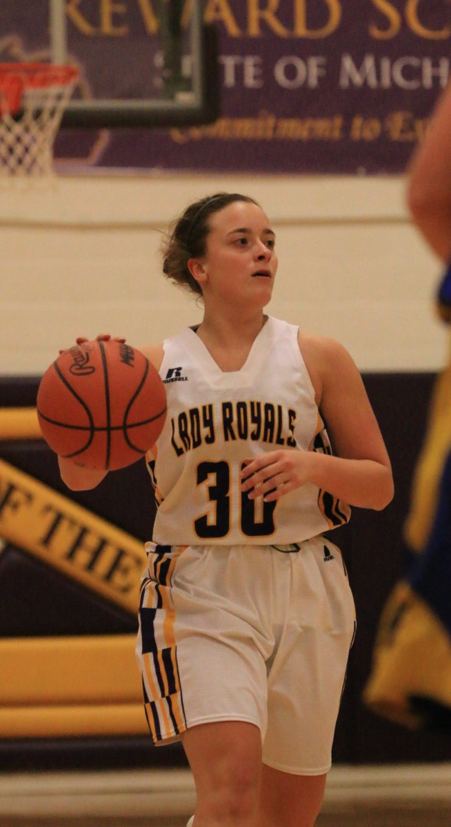LadyRoyalsGBB's tweet photo. Let them 3 balls fly tonight.  5:30pm.  One last time.  #30.  Lady Royals Basketball. https://t.co/W5AiBtH733