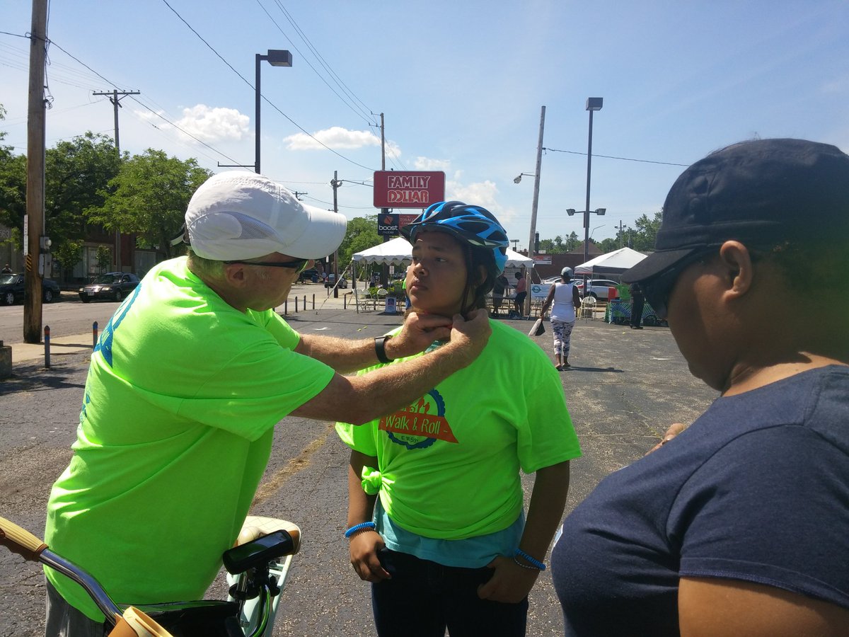NHSCleveland's tweet photo. Our volunteers made the Bike Rodeo a SUCCESS! Shout out @rerincollinwood's @girlscouts! #cocyce #CLIengage https://t.co/7AgnvbNVpb