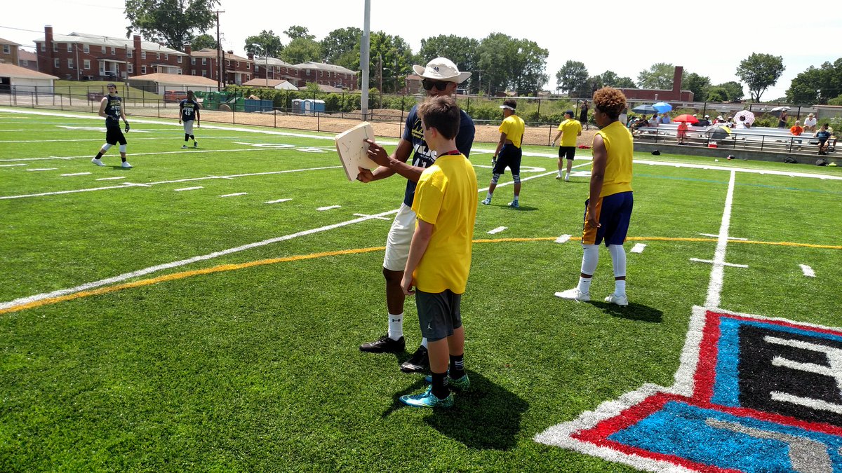 CoachDale2's tweet photo. Coaching up the kids! #CoachStan! @NUCAnalyst @nucfootball https://t.co/88MxURzQTB