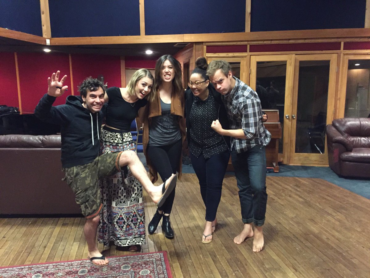 audiodepartment's tweet photo. Edmonton Cymba Music Songwriting Camp @AriRhodes @LexiStrate @OliviaWik @nuelacharles @ItsDanDavidson @bryanfinlay https://t.co/rVxBL0d5Nj