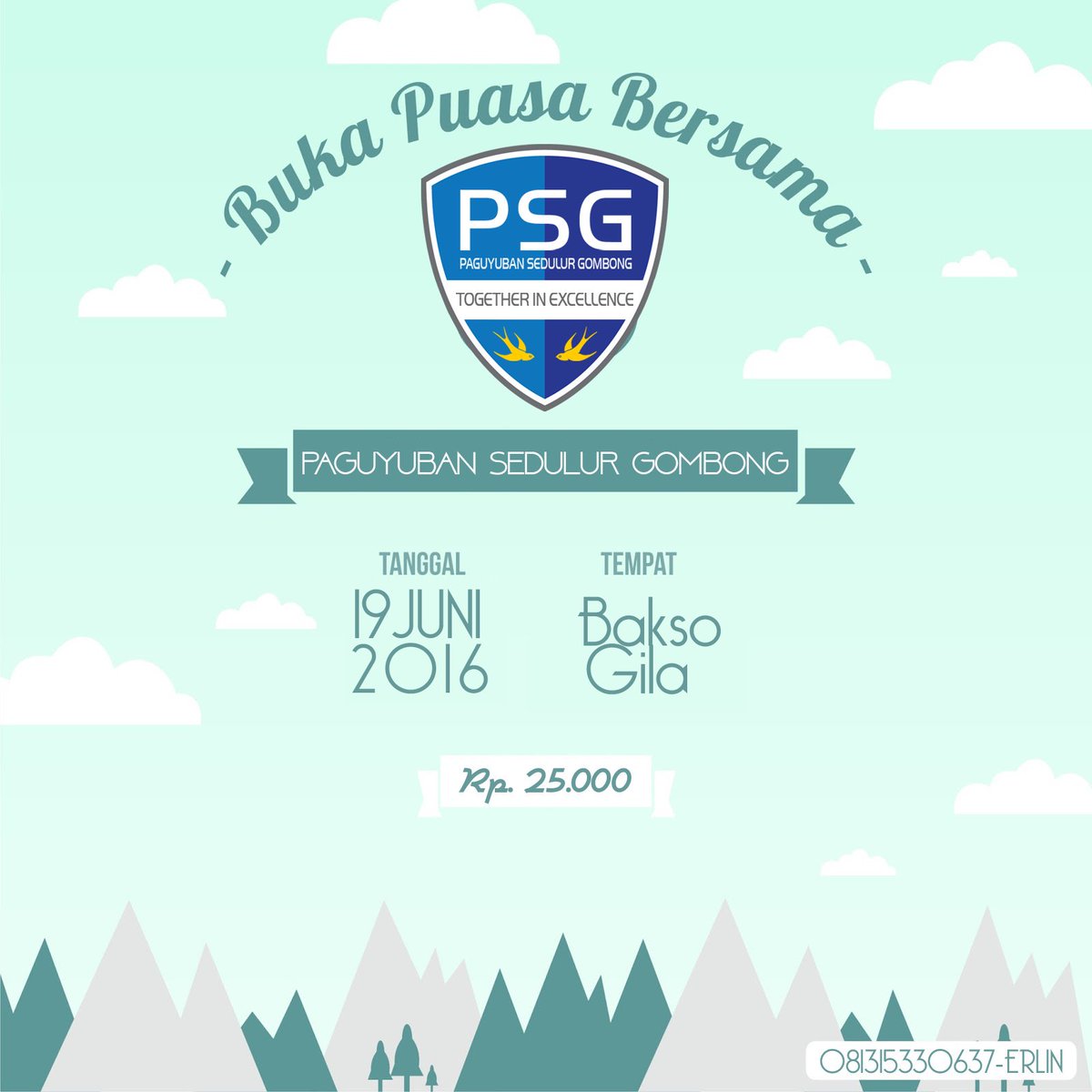 Sore ini, PSG Becik mengadakab buka puasa bersama. Bekasi Cikarang Karawang silahkan merapat. #gombong