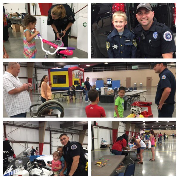 ConwayPolice's tweet image. Thank you for attending the Child Safety Fair.  It was a huge success!  @ConwayPolice appreciates everyone who came