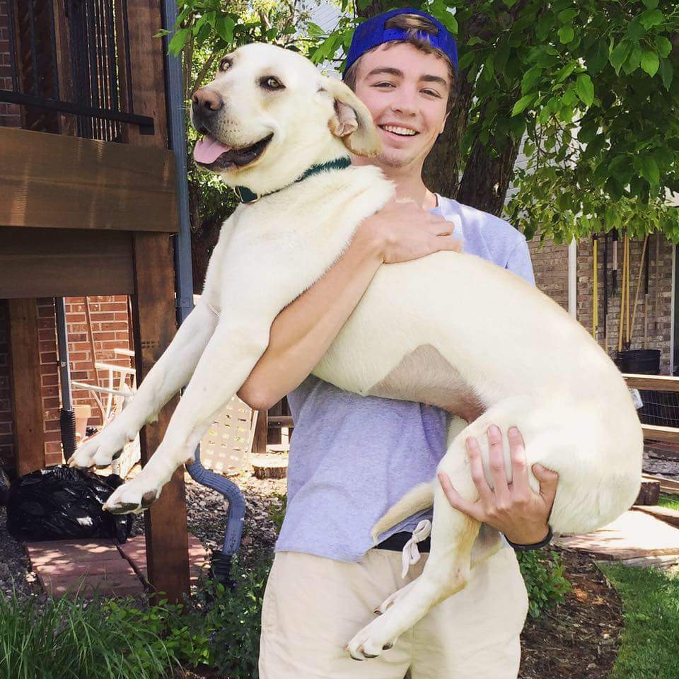 mines_PiChi's tweet photo. Pi Chi would like to introduce our resident frat hound Baily https://t.co/nbI8pyRENs