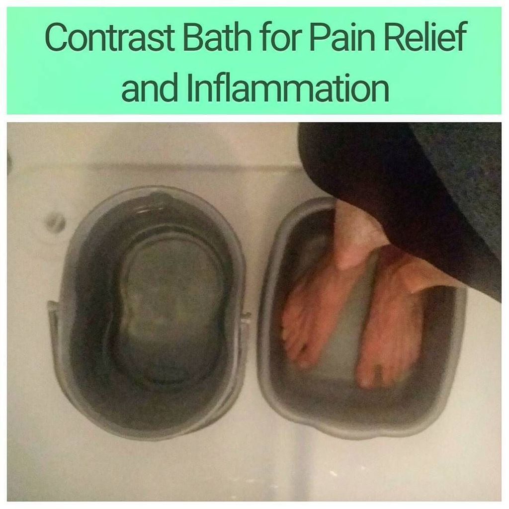 Hoping this helps with my sore heel.

#contrastbathing #contrasttherapy #run #instarunners… ift.tt/1UhGq1b