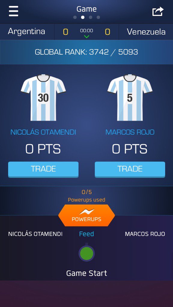 _TML_Updates's tweet image. I just drafted Nicolás Otamendi &amp;amp; Marcos Rojo on @UltimateFanLive for #ARG v #FVF bnc.lt/m/LTnFcn6Lju