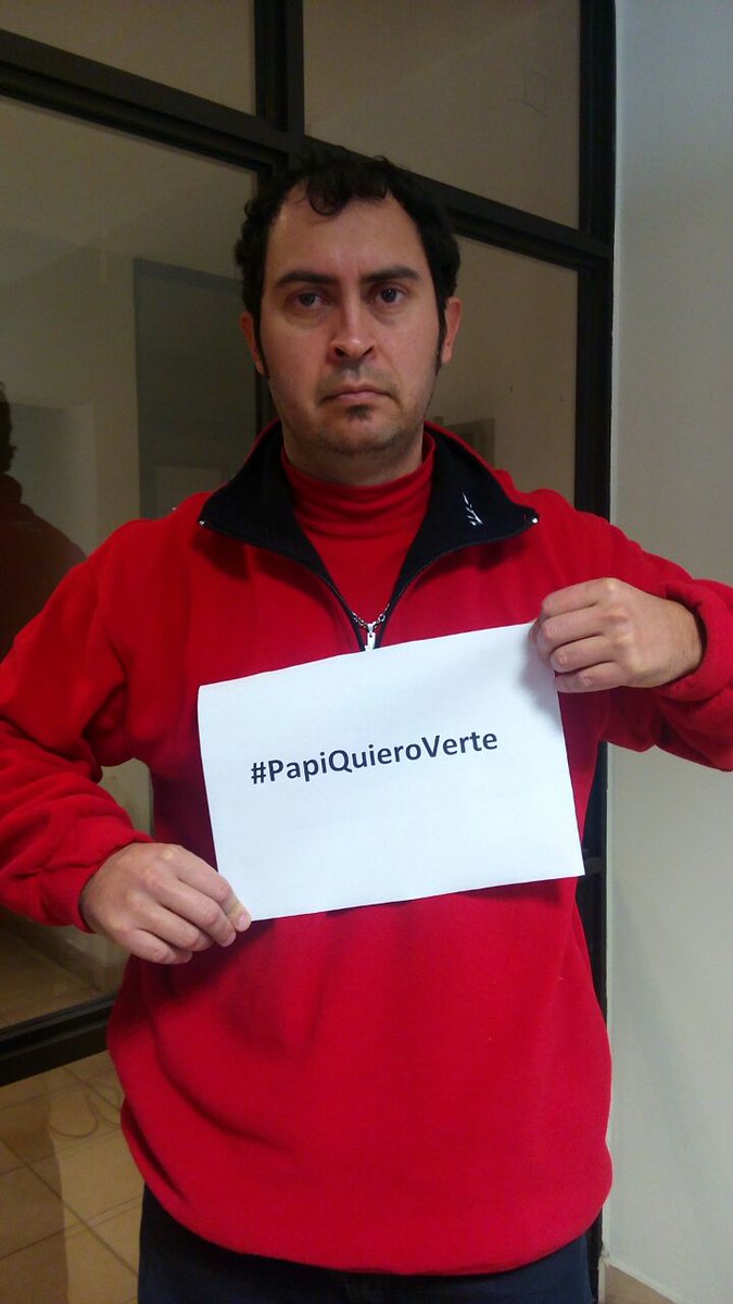 PapiQuieroVerte's tweet photo. #PapiQuieroVerte En el día del Padre, nuestro deseo es poder volver a verlos hijos! @elintransigente @hernancaire https://t.co/nPYqLA0Orb