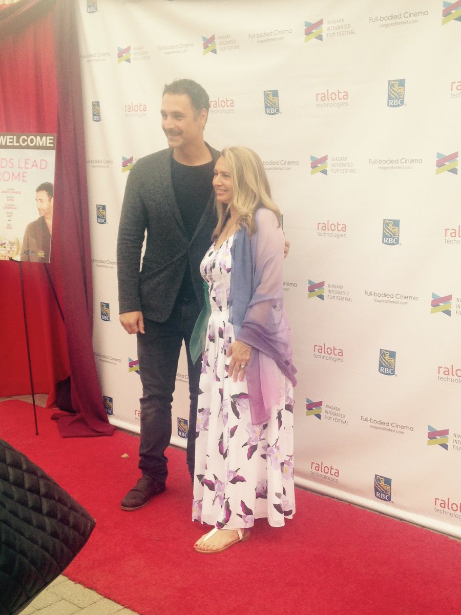 All Roads Lead to Rome actor #RaoulBova <a href="/TriusWines/">Trius Winery</a> #ClaudiaCardinale #NIFF2016 #ICFF16
