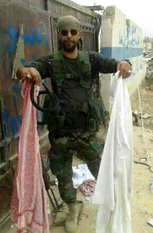 ياحشد الله تقدم هذهي بقايا شيوخ ورجال الفلوجه